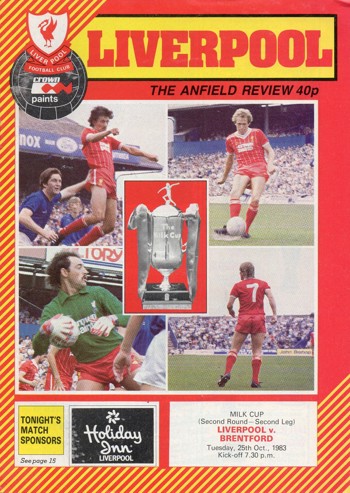 Match programme